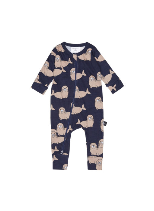 Huxbaby Walrus Zip Romper