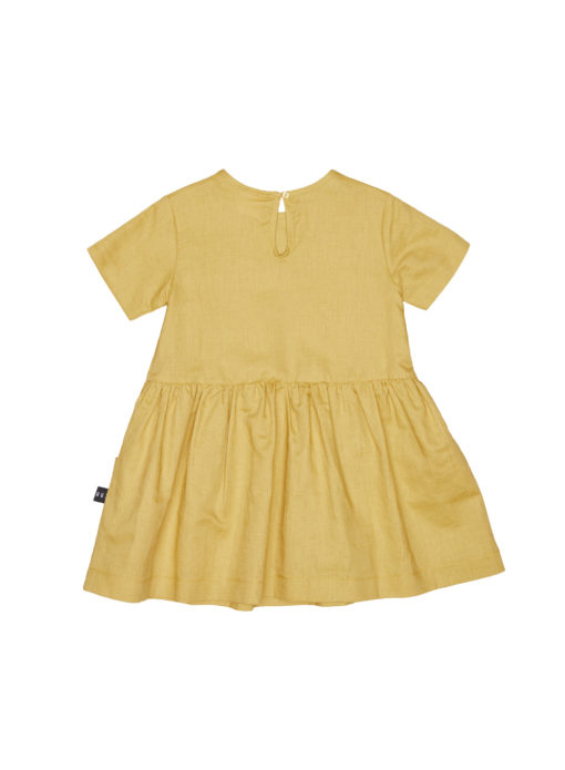 Huxbaby Mustard Darcy Dress