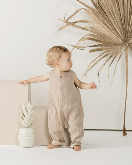 Rylee + Cru Button Jumpsuit