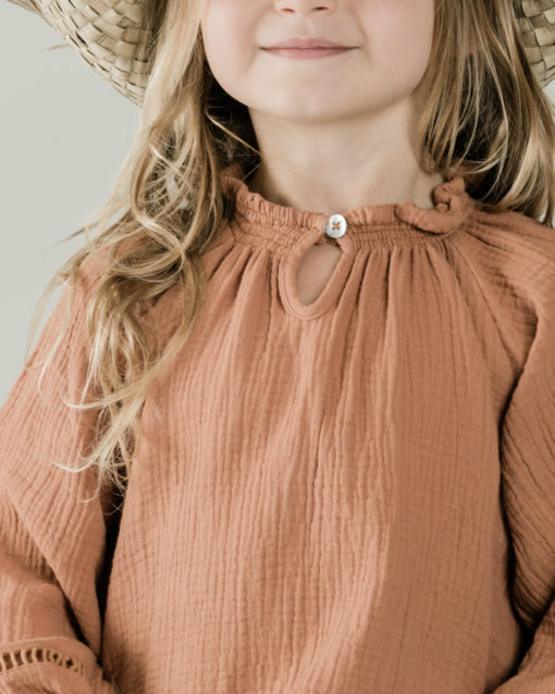 Rylee + Cru Quincy Blouse – Passionfruit