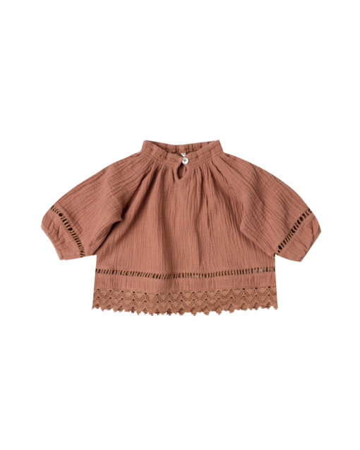 Rylee + Cru Quincy Blouse – Passionfruit