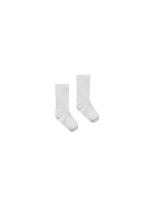 Quincy Mae 4 Pack Baby Socks – Honey / Rose / Sage / Ivory