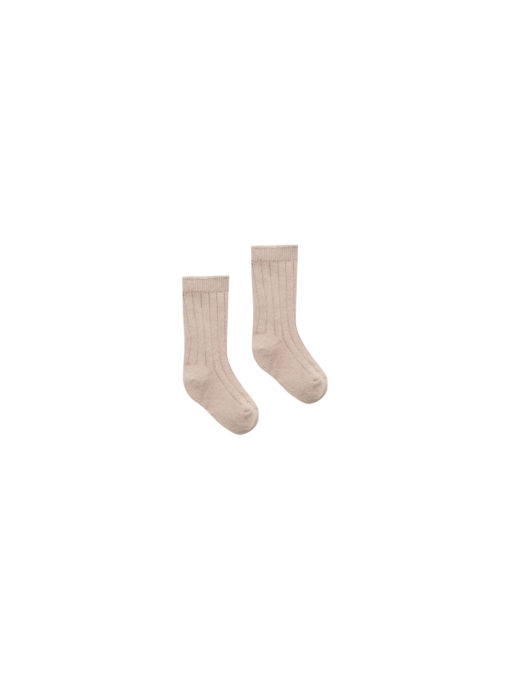 Quincy Mae 4 Pack Baby Socks – Honey / Rose / Sage / Ivory