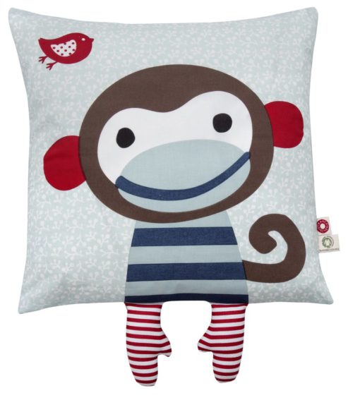 Franck & Fischer Monkey Cushion Cover – Blue