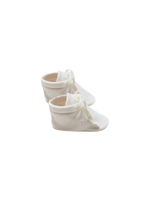 Quincy Mae Baby Booties – Ivory