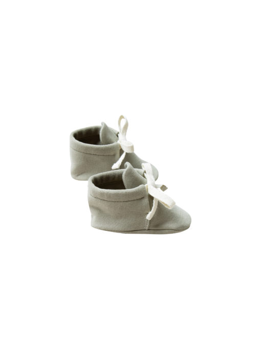 Quincy Mae Baby Booties – Sage