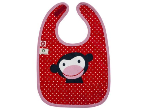 Franck & Fischer Monkey Bib – Red