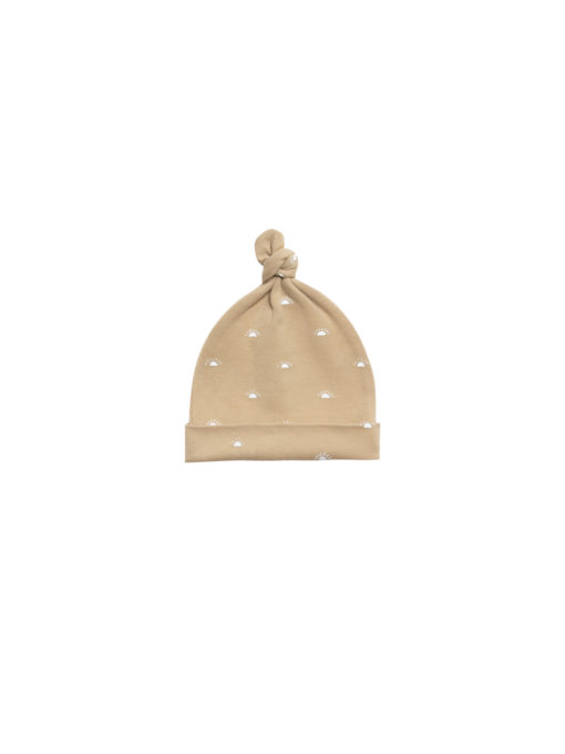 Quincy Mae Knotted Baby Hat – Honey (0-6M)
