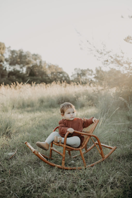 Ruffets and Co Milly Romper – Friar Brown