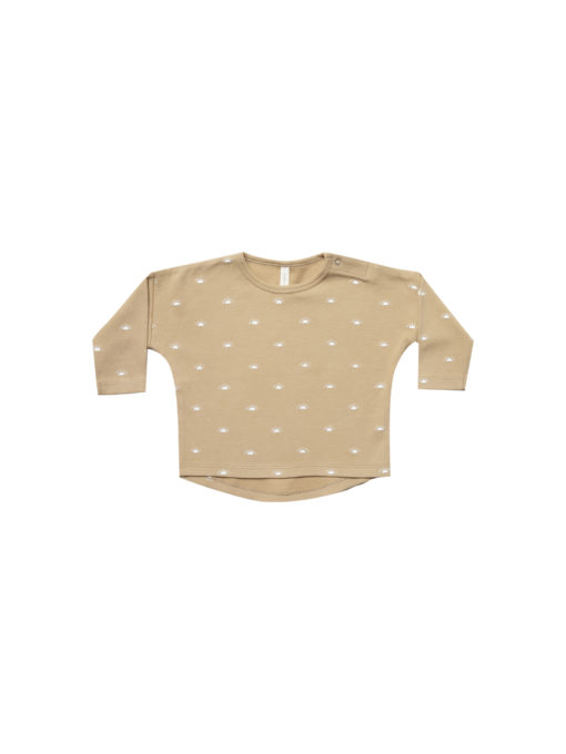 Quincy Mae Long Sleeve Baby Tee – Honey