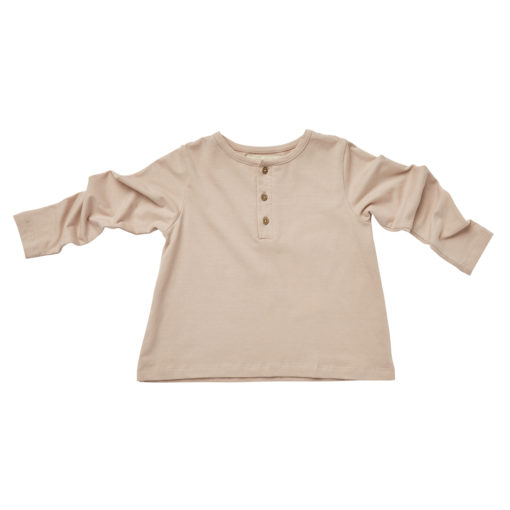 Ruffets and Co Basic Tee – Warm Taupe