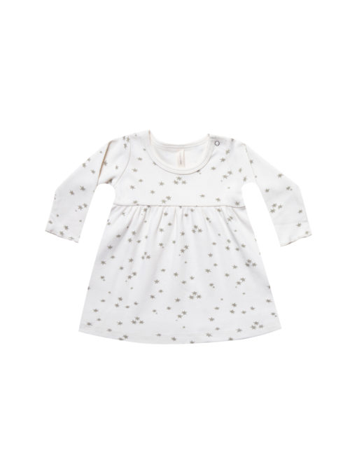 Quincy Mae Baby Dress – Ivory