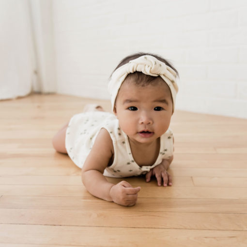 Quincy Mae Baby Turban – Ivory