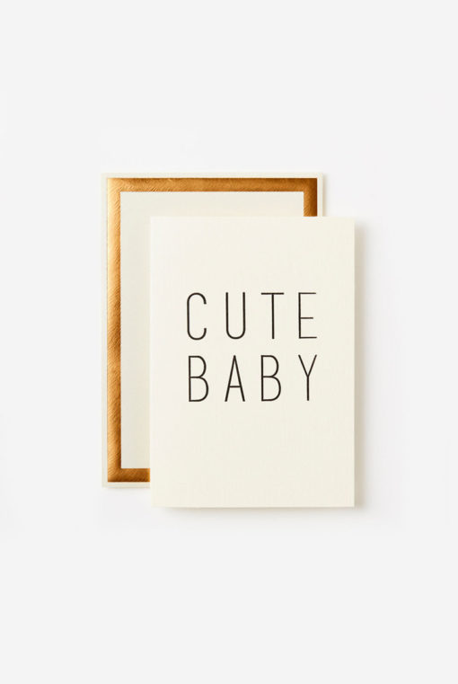 Katie Leamon Greeting Cards – Cute Baby