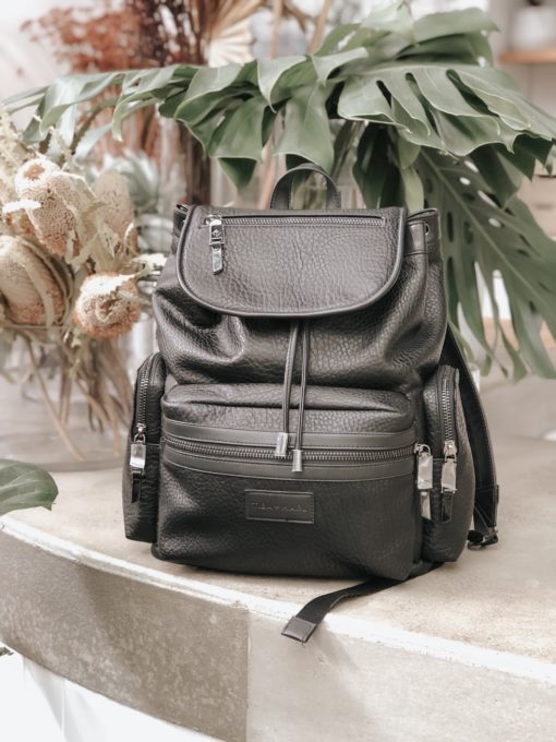 Tiba + Marl – Kaspar Knapsack Black