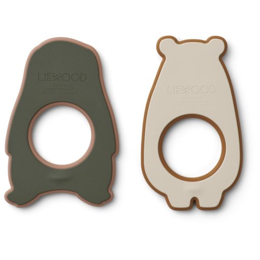 Liewood Gili Teether – 2 pack Hunter Green Multi Mix