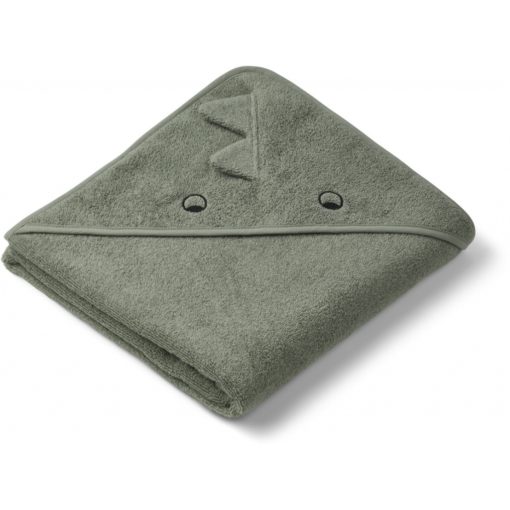 Liewood Augusta Hooded Towel – Dino Faune Green