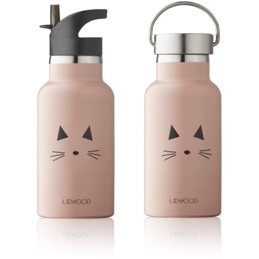 Liewood Anker Water Bottle – Cat Rose