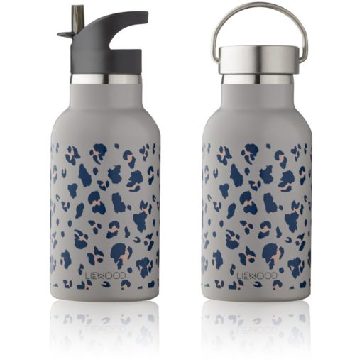 Liewood Anker Water Bottle – Leo Warm Grey