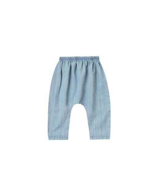 Rylee + Cru Baggy Harem Pant – Washed Denim