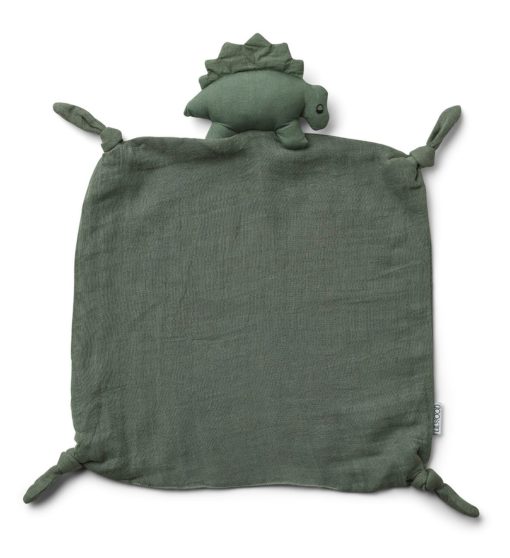 Liewood Agnete Cuddle Cloth – Dino Faune Green