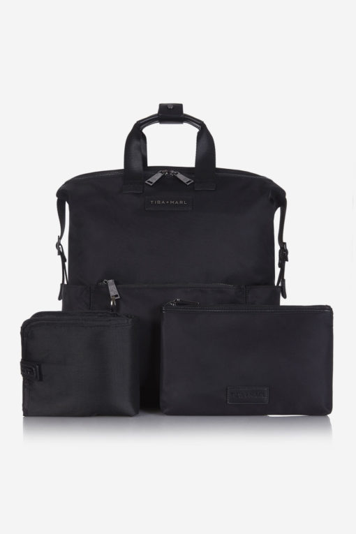 Tiba + Marl – Franklyn Tote-Pack Black *Exclusive to So Beau Baby