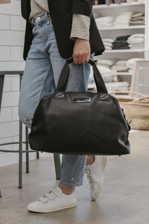 Tiba + Marl – Raf Holdall Black *Exclusive to So Beau Baby