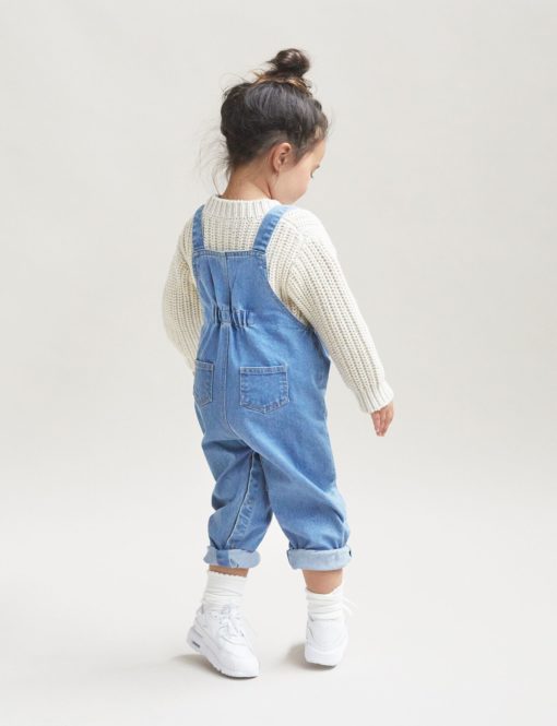 Huxbaby Denim Overalls