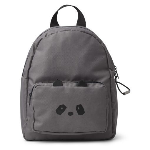 Liewood Allan Backpack – Panda Stone Grey