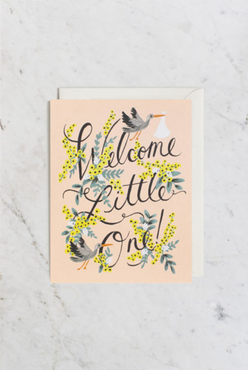 Rifle Paper Co Greeting Cards – Welcome Little One