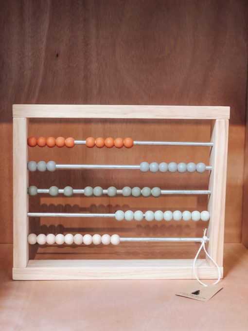 Grove and Willow Large Abacus – Natural, Sage, Moss, Grey and Rust