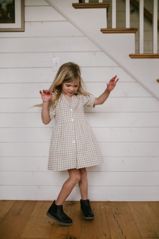 Rylee + Cru Gingham Jeanette Dress