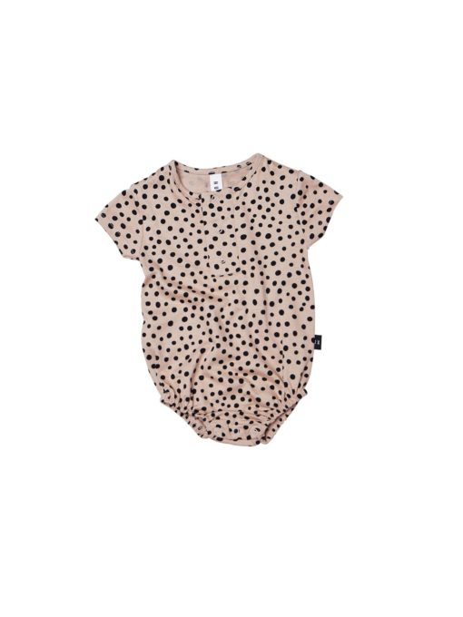 Huxbaby Camel Freckle Bubble Onesie