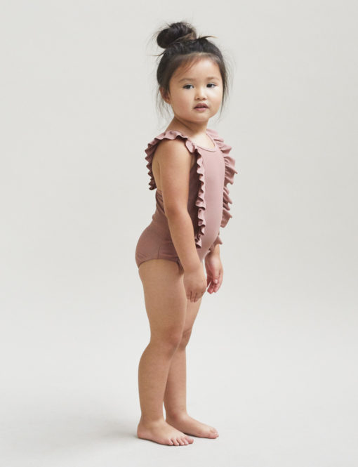 Huxbaby Berry Frill Swimsuit