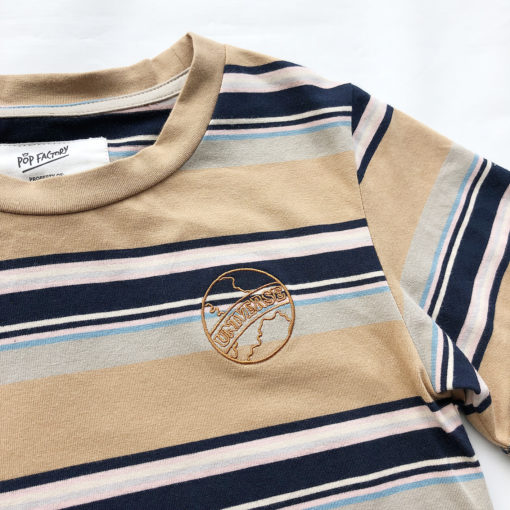 Pop Factory Striped Universe Tee