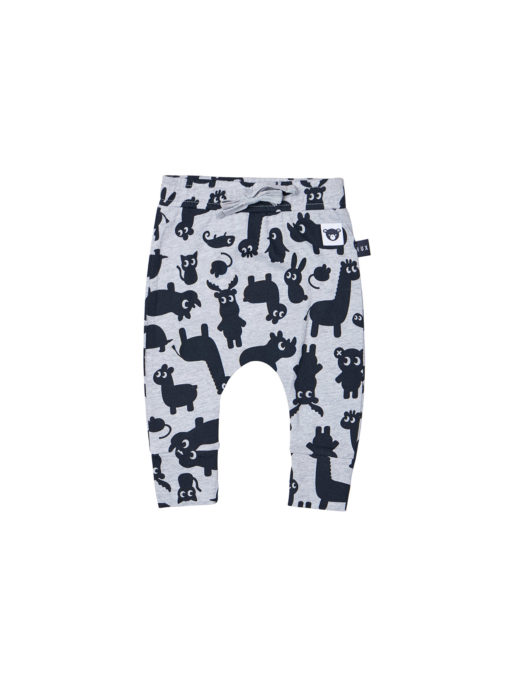 Huxbaby Shadow Animal Drop Crotch Pant