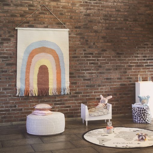 OYOY Follow The Rainbow Wall Rug