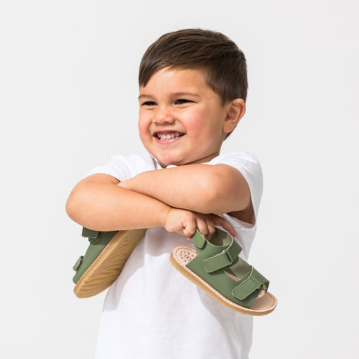 Pretty Brave Child Sandal – Wilder Khaki