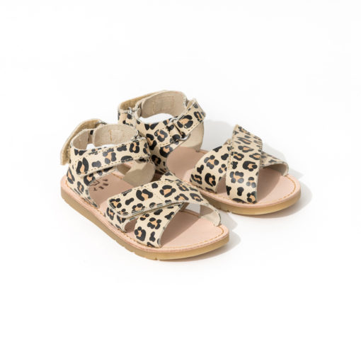 Pretty Brave Child Sandal – Dakota Leopard