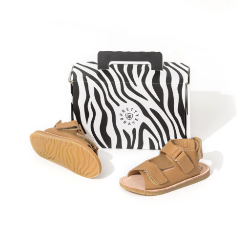 Pretty Brave Child Sandal – Wilder Tan