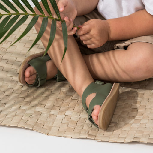 Pretty Brave Child Sandal – Wilder Khaki