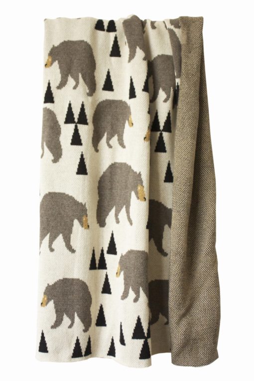 Bengali Collections Blanket – Mountain Bear