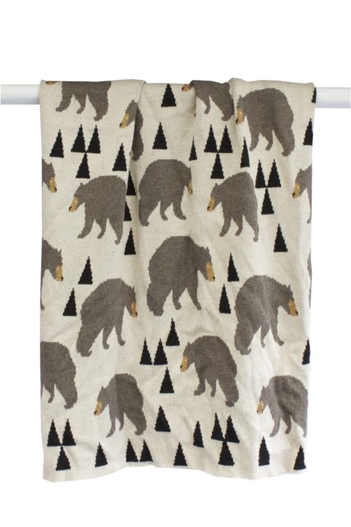 Bengali Collections Blanket – Mountain Bear