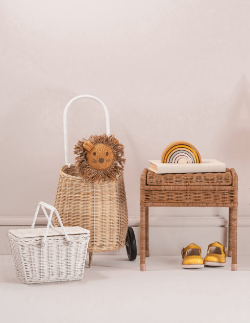 Olli Ella Piki Basket – White