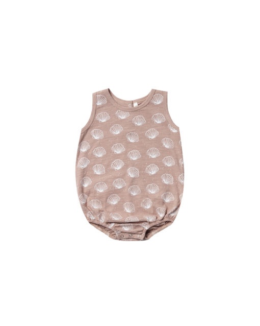 Rylee + Cru Seashell Bubble Onesie