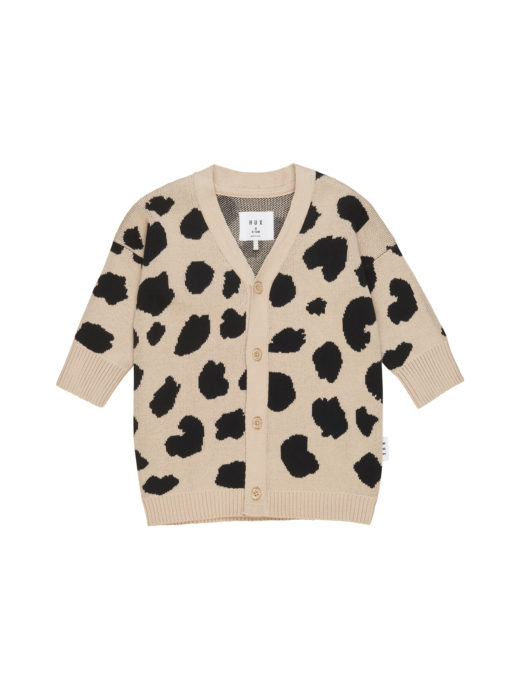 Huxbaby Animal Spot Knit Cardi