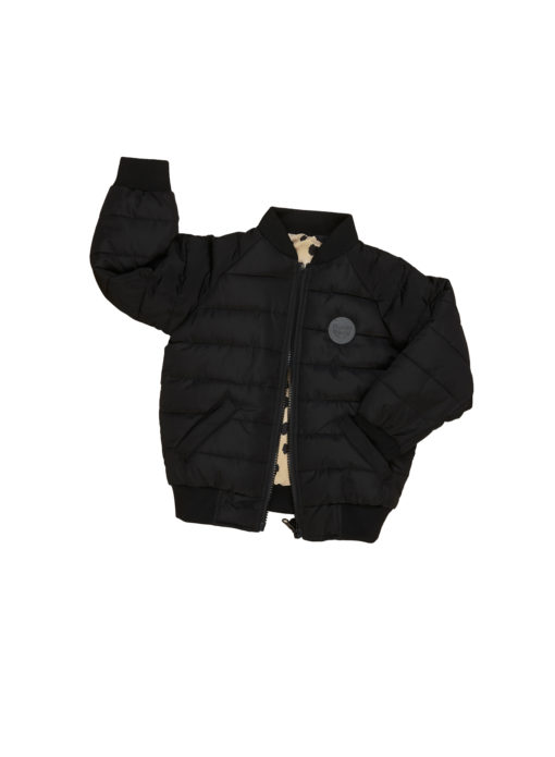 Huxbaby Animal Spot Reversible Bomber