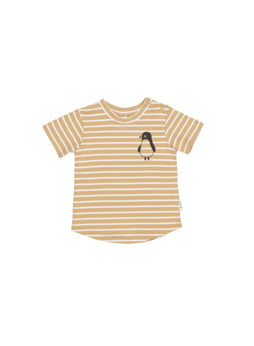 Huxbaby Mustard Stripe Tee