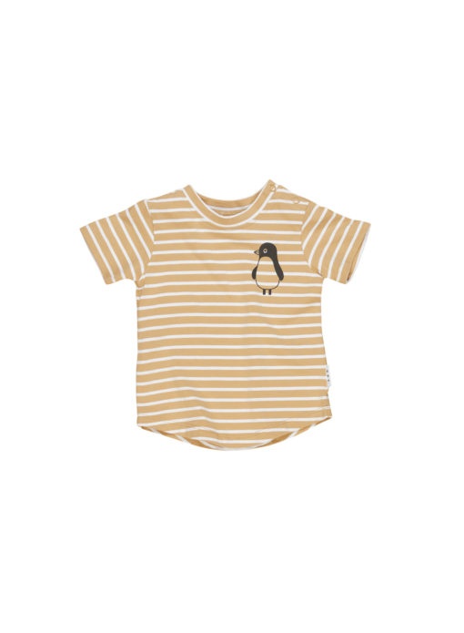 Huxbaby Mustard Stripe Tee