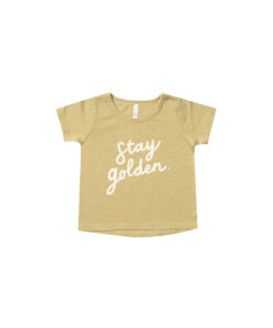 Rylee + Cru Basic Tee – Stay Golden